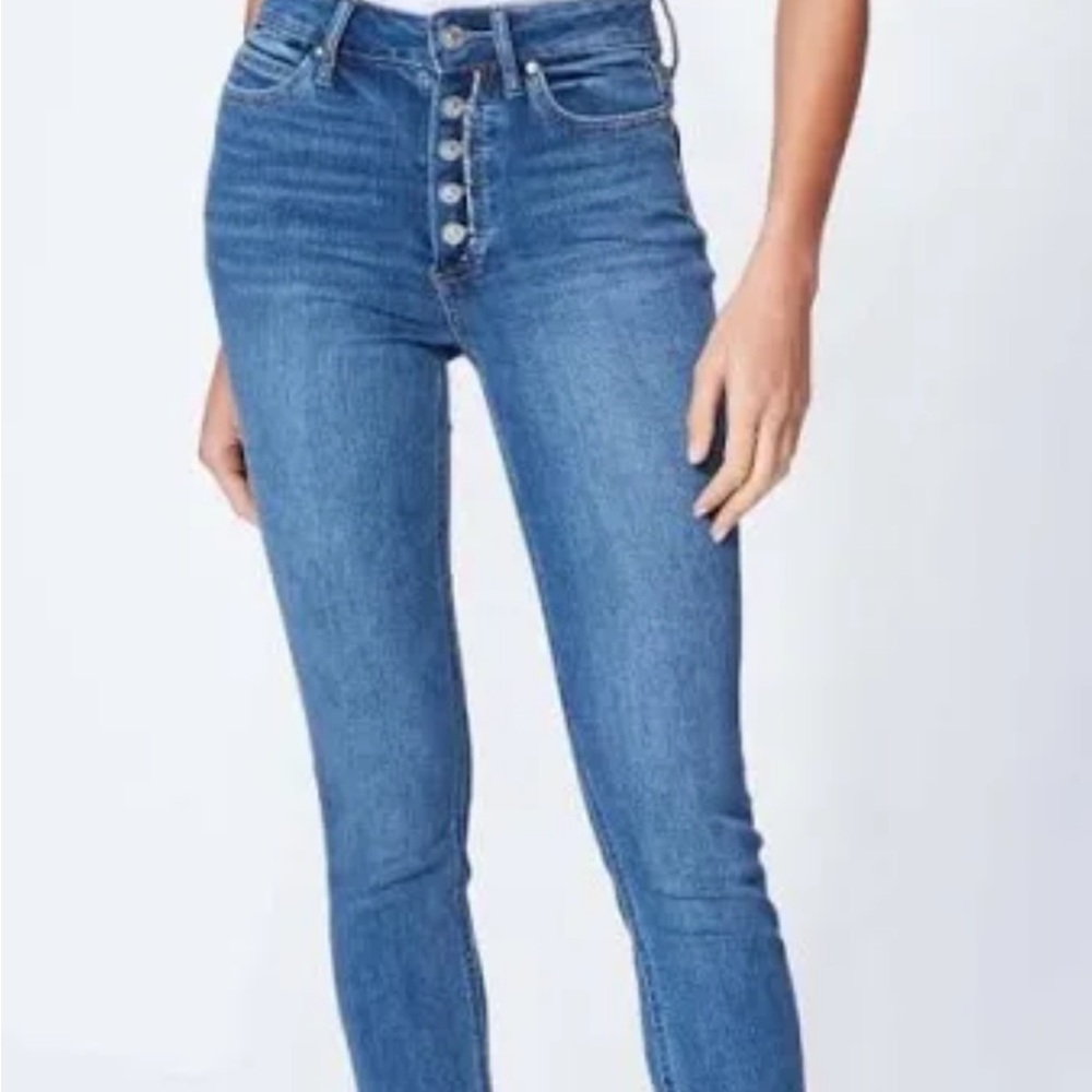 PAIGE High Rise Blue Jeans for Women
